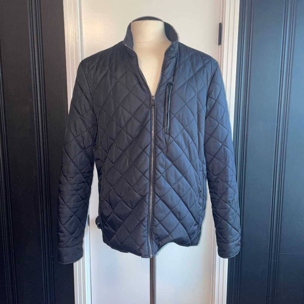 Cole Hann Diamond Quilted Jacket